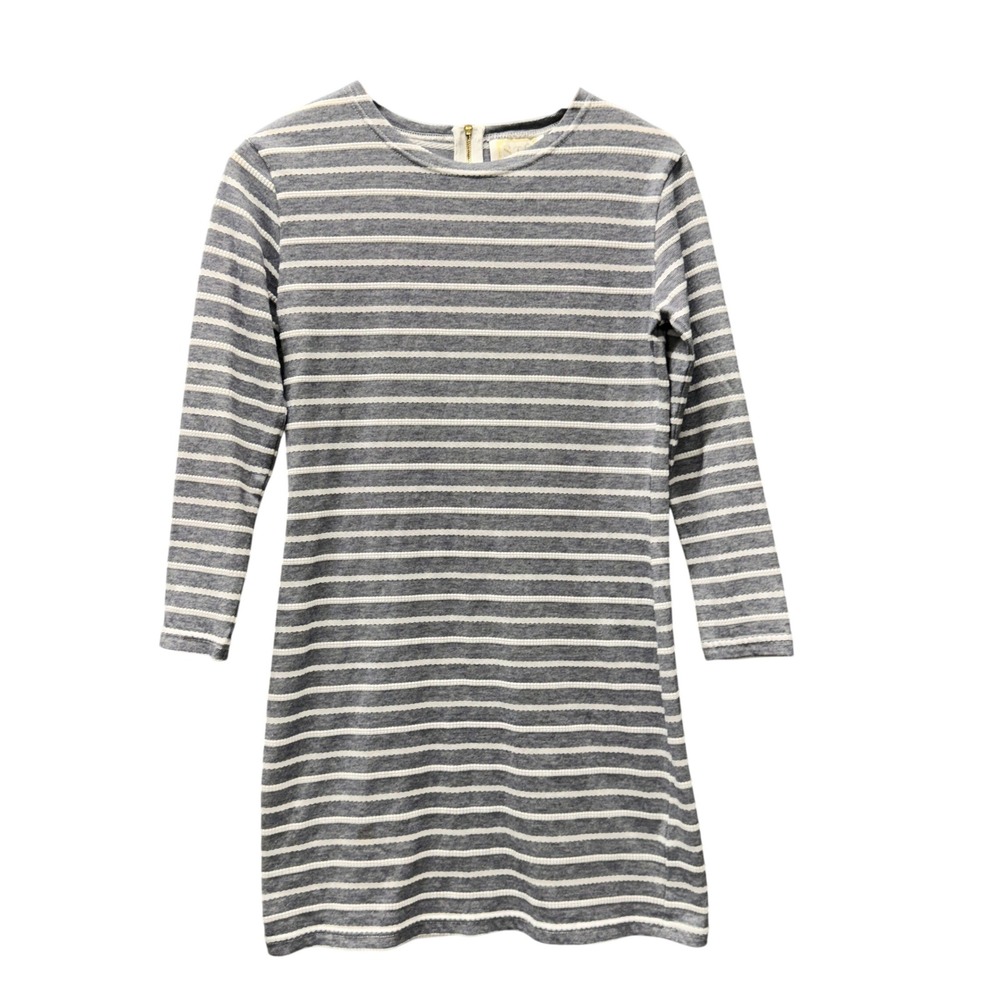 Sail to Sable Dress Womens XS Striped Blue White Preppy Nautical Coastal